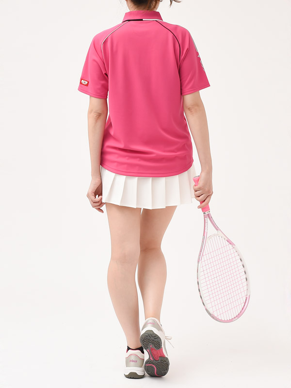 テニス(女性用)ピンク後ろ